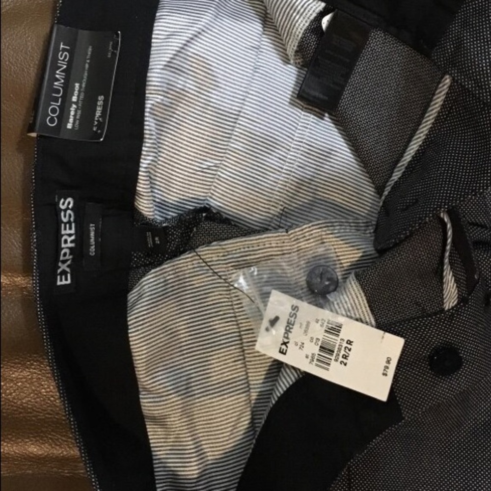 EXPRESS Columnist Style dress pant slacks pants barely Boot NWT 2R